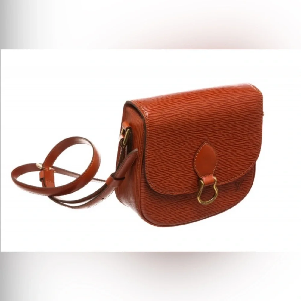 Louis Vuitton Red Leather Crossbody Bag - Picture 7 of 8